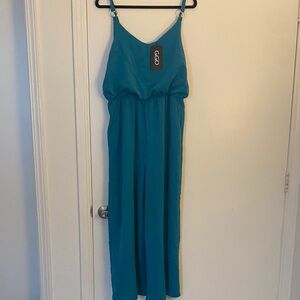 Elegant Teal Jumpsuit by CO